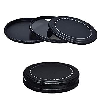 JJC sc-iiシリーズメタルフィルタスタックキャップ???For UV (紫外線) / CPL ( Circular Polarizer ) / ND (ニュートラル密度) in 37?mm、40.5?M