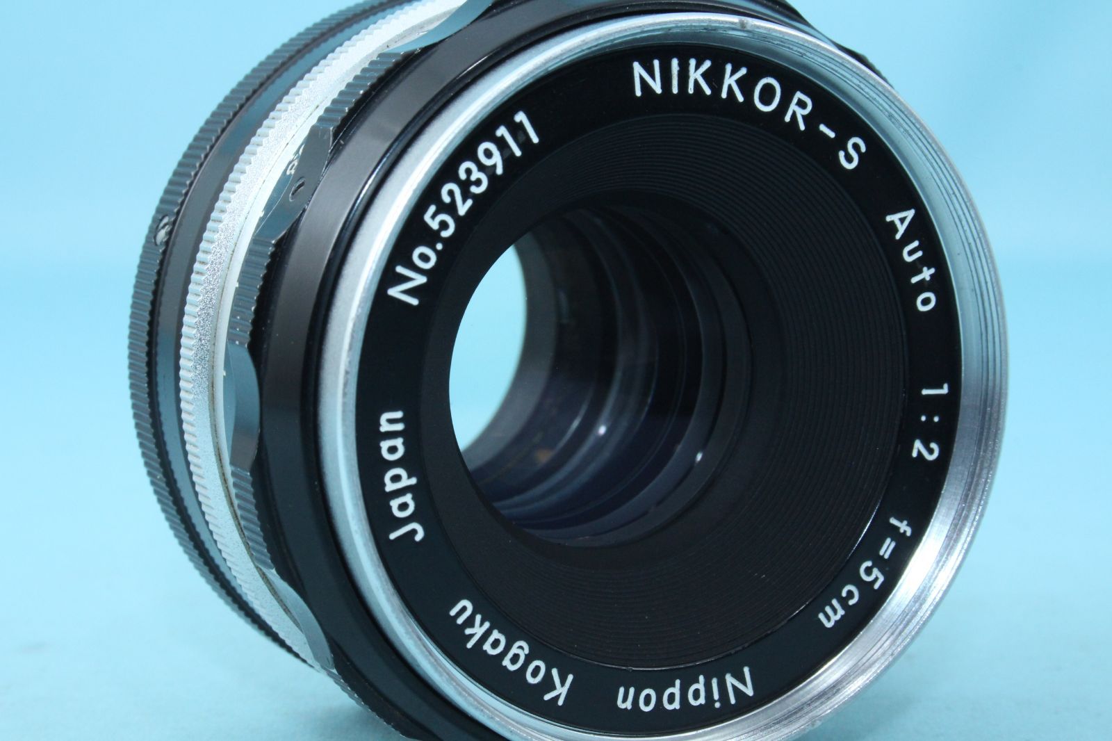 希少 NIKON NIKKOR-S Auto 50mm 5cm F2 PAT.PEND 9枚絞り R刻印 チック