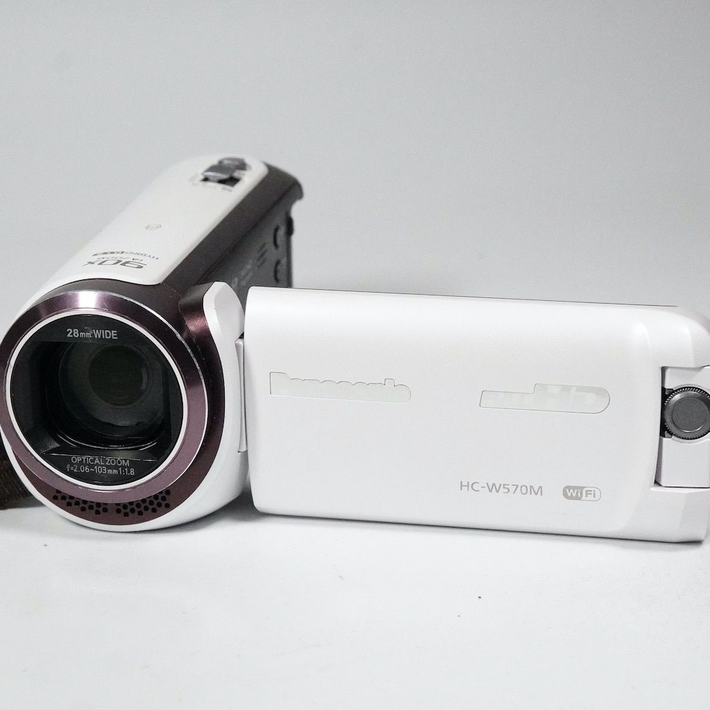 Panasonic パナソニック HC-W570M ホワイト 動作OK 返金保証 /2132