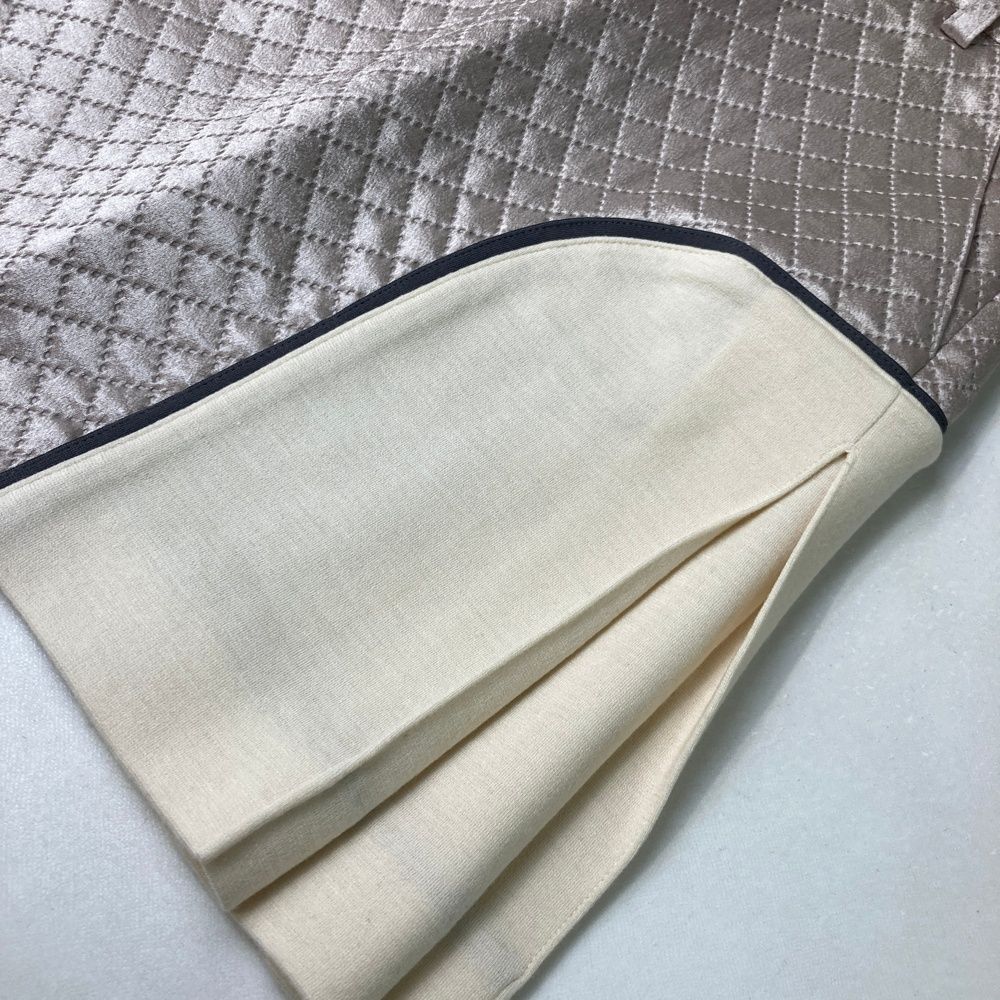 サイズ：36 ARCHIVIO アルチビオ 2018年 中綿スカート ベージュ系