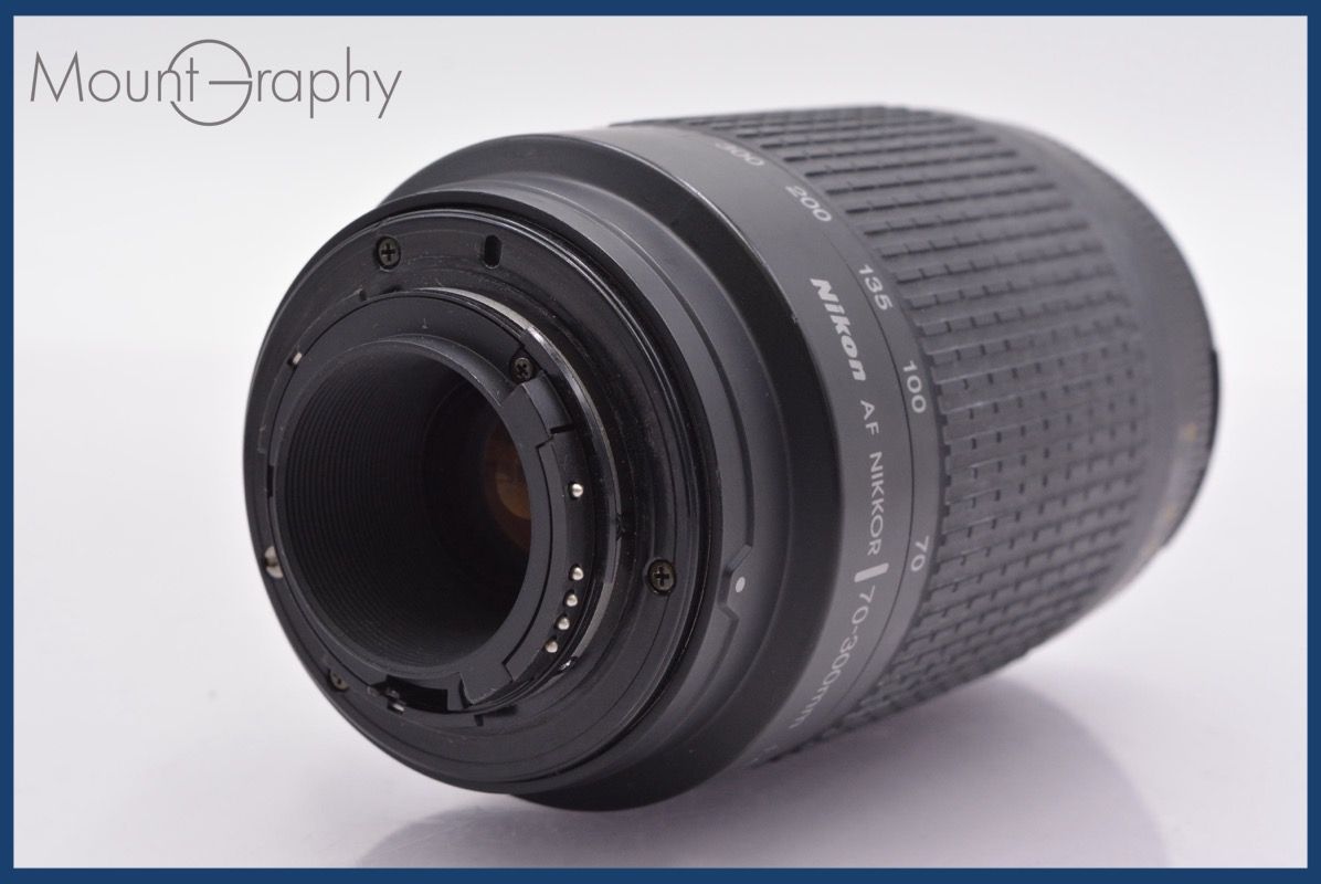  実用 ニコン Nikon AF NIKKOR 70 300 mm F 4 5 6 G 前後キャップ レンズフィルター付 同梱可 am 231 その他 カメラ