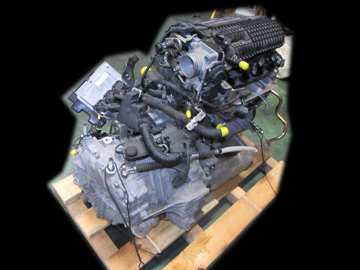 ホンダ 2012年式 GP1 フィット ハイブリッド HV 純正 エンジン CVT トランスミッション LDA-512 SE7A-114 FFCRYSTALESIA_COM
