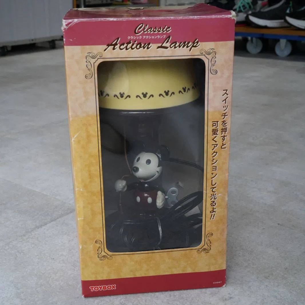 希少！Disneyミッキーマウスクラッシックアクションランプ