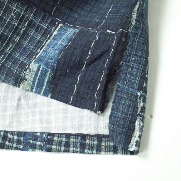新品 KUON クオン 21SS 日本製 BORO HAWAIIAN SHIRTS 襤褸ハワイアン