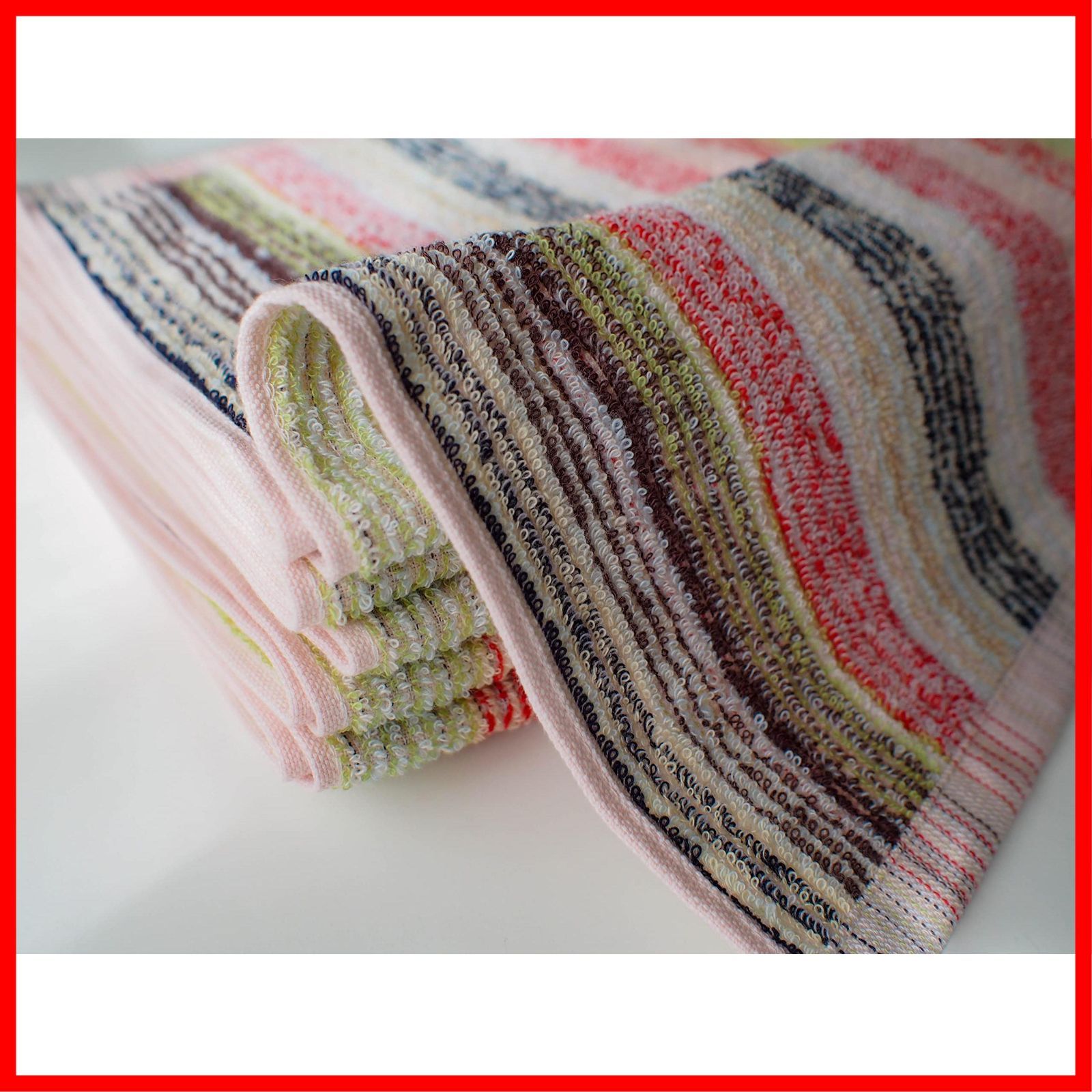 商品 今治reTOWEL Imabary ワンウォッシュ 残糸 エコタオル フェイスタオル5枚セット
