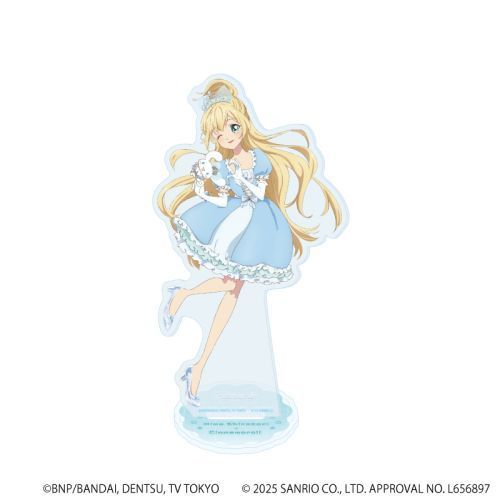 アイカツ アイカツスターズ 缶バッジ ポストカード 白鳥ひめ サンリオ コラボ ら*引様 アイカツ アイカツスターズ 缶バッジ ポストカード 白鳥