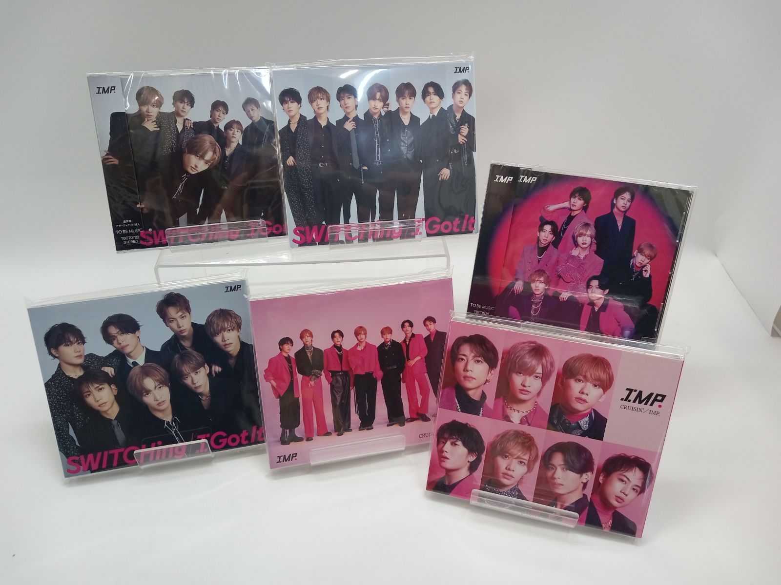 【未開封】IMP. CRUISIN’/IMP. SWITCHing/Igot i シングルCD6点まとめ売り [AA0072-910]