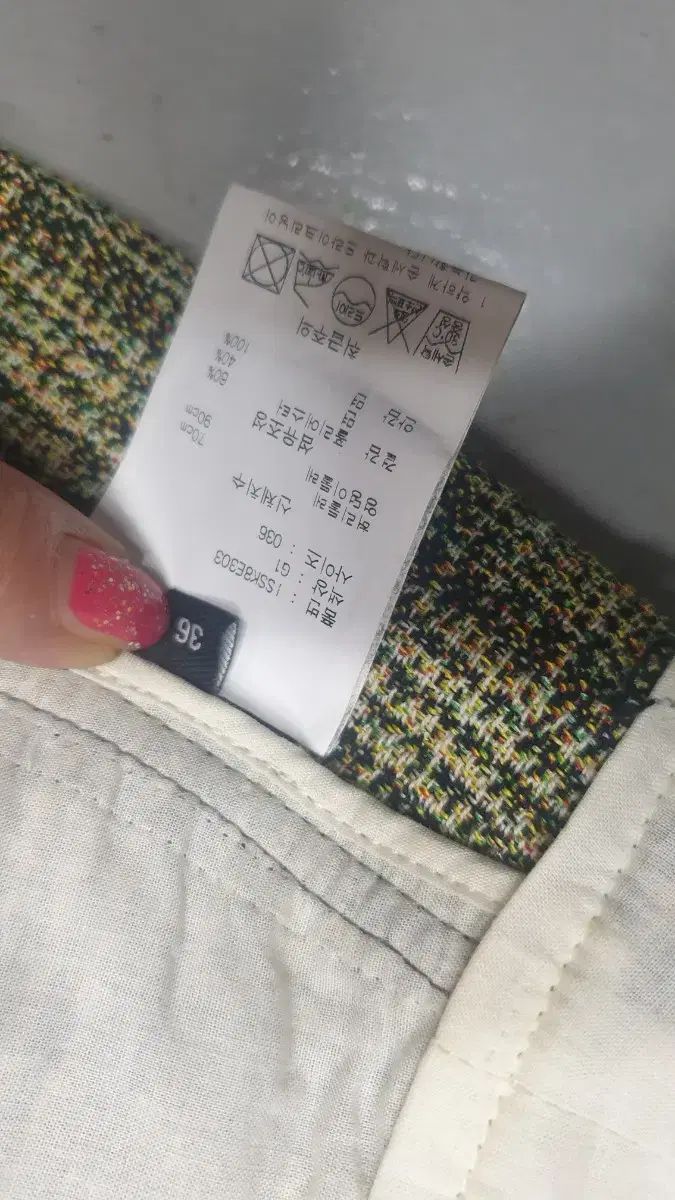 チェック スカート