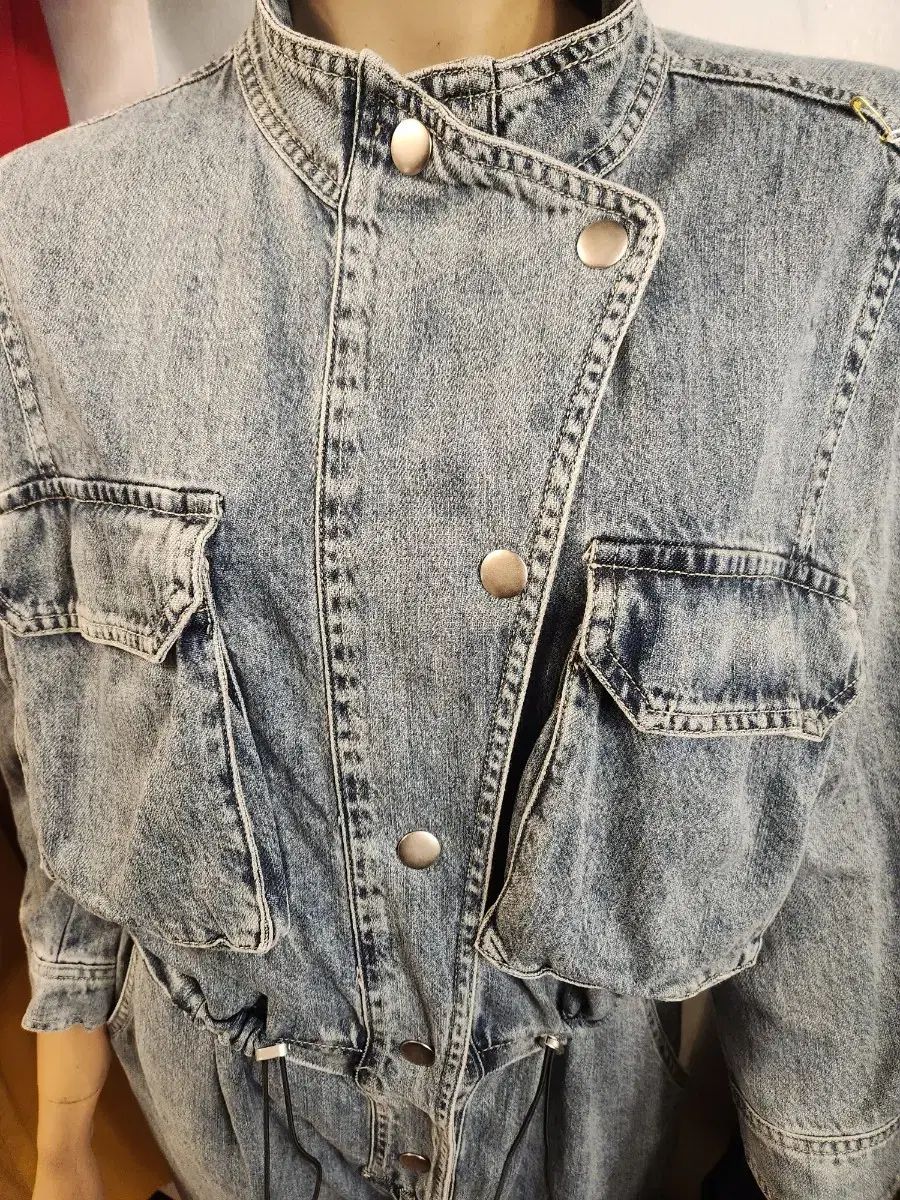 MAISON EUREKA メゾンエウレカ 233 ヘリンボーン USED加工デニム  