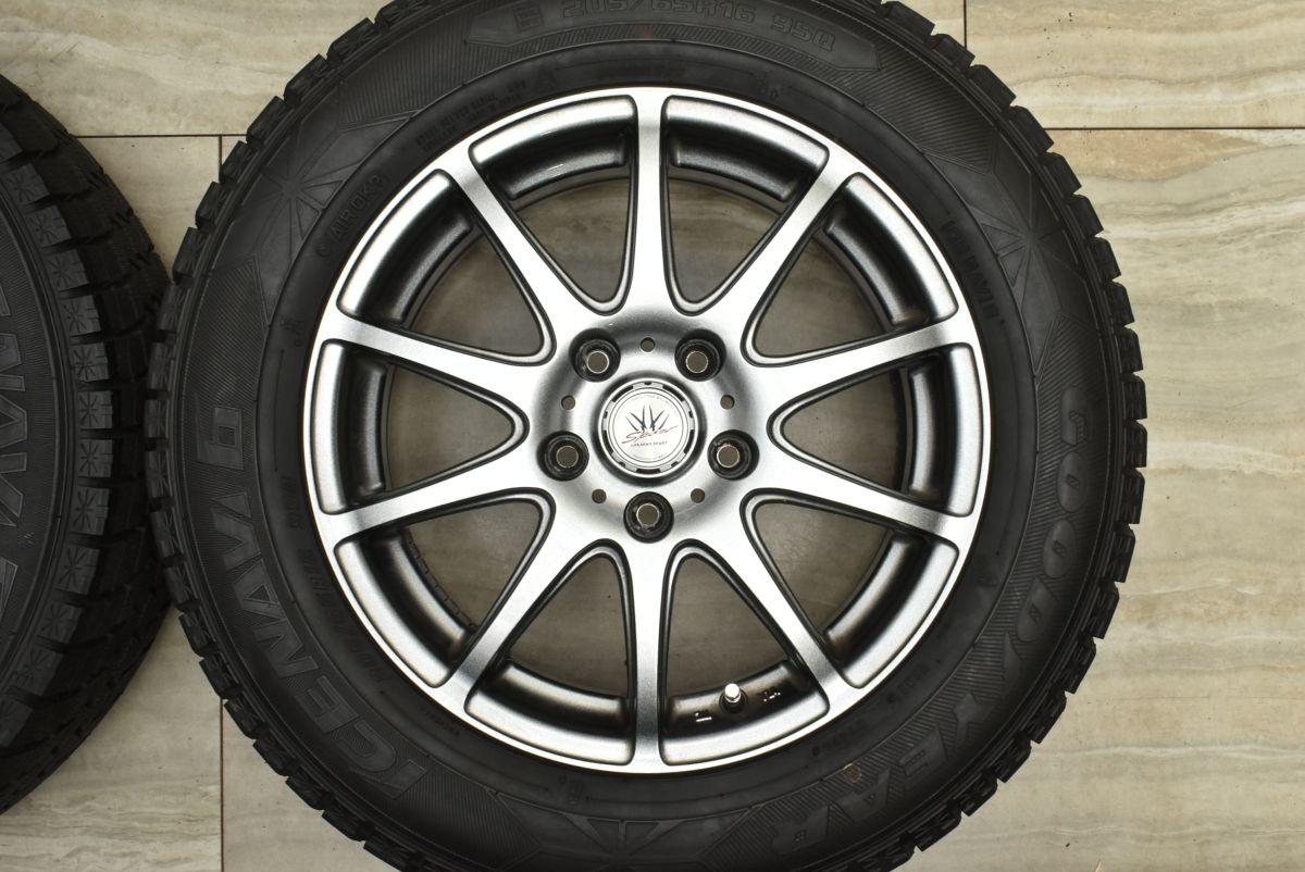 自動車 ③ バリ山 グッドイヤー アイスナビ 205/65r16 ヤリスクロス セレナ