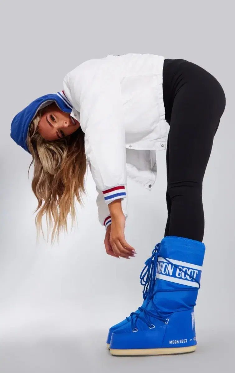 ムーンブーツ ロングタイプ ブライト ブルー