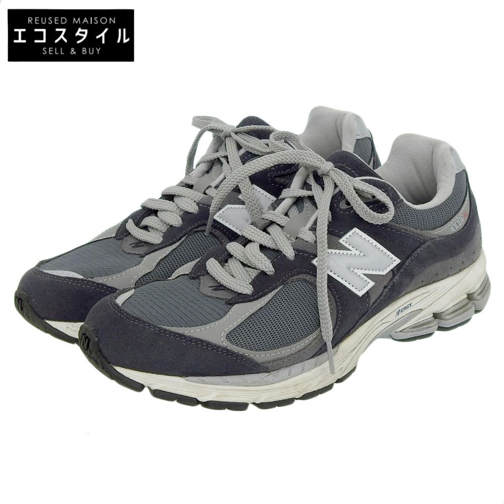 NEW BALANCE ニューバランス スエード メッシュ ローカットスニーカー シューズ メンズ ネイビー 27cm M2002RSF 23AW 9 US