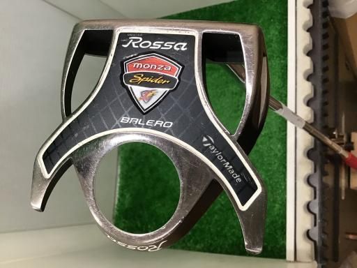 テーラーメイド Rossa agsi-S SPIDER BALERO 33インチ パター PT スチール フレックスその他 メンズ 男性用 右利き 右用 Cランク ゴルフクラブ