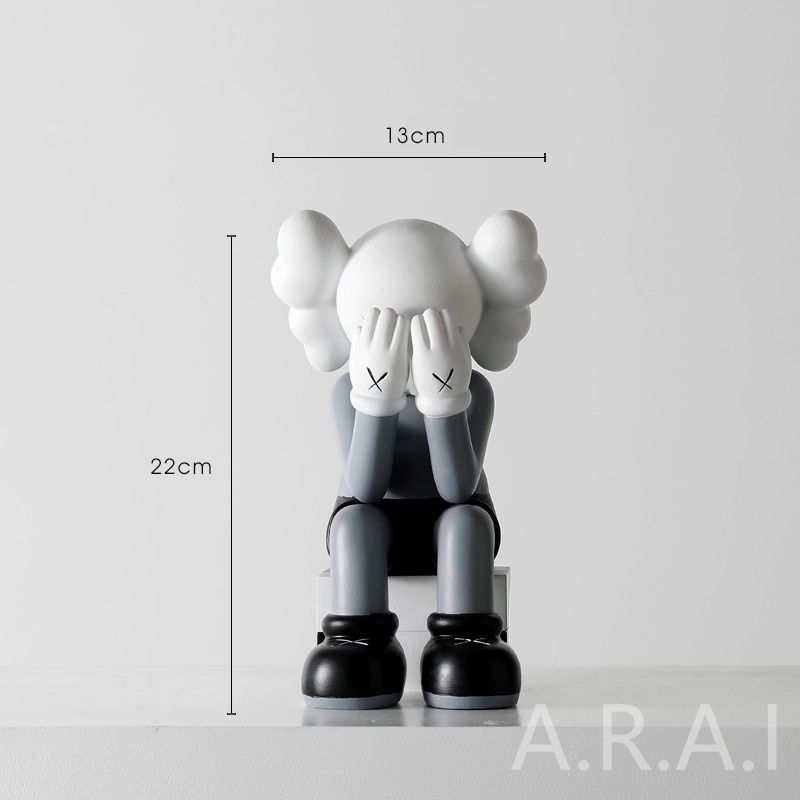 2体セット】【新品未使用】【割引価格】 フィギュア カウズ KAWS Companion Open Edition GREY 30センチ 19センチ  2体セット - メルカリ