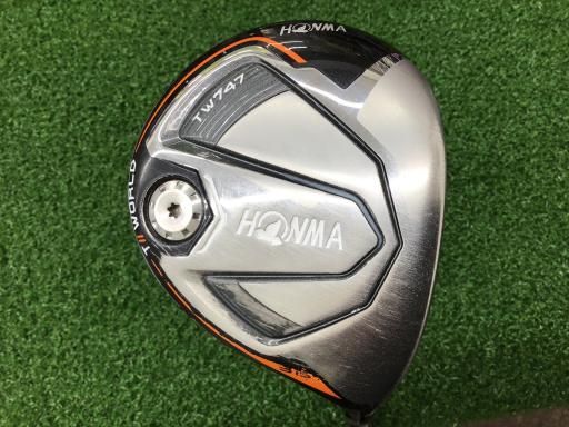  本間ゴルフ TOUR WORLD TW747 3W フェアウェイウッド FW VIZARD FD-6 (フレックスS) メンズ 男性用 右利き 右用 Dランク ゴルフクラブ