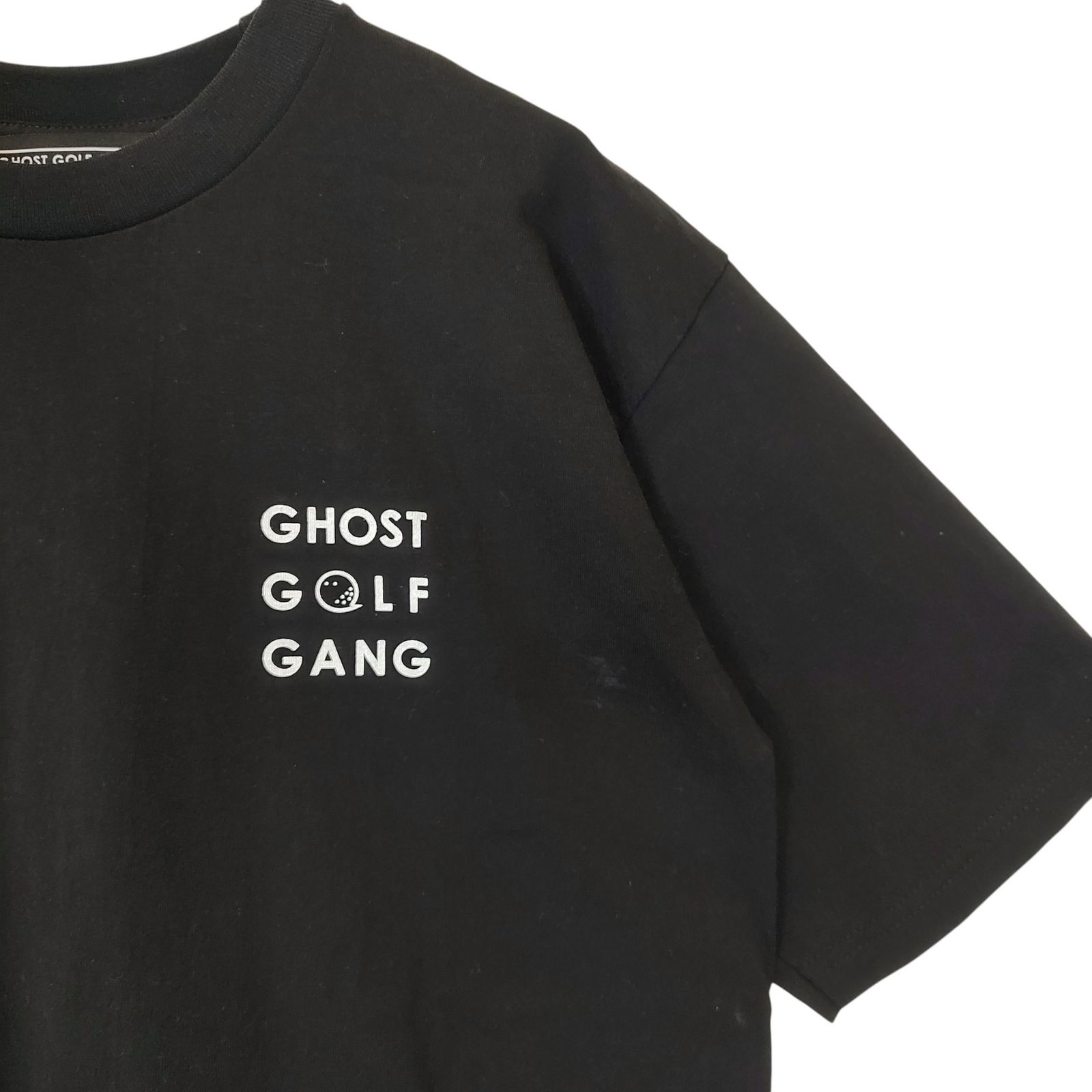 【美品】ゴーストゴルフギャング GHOST GOLF GANG Tシャツ L ゴーストゴルフギャング GOLF LIKE A CARTOON TEE ホワイト