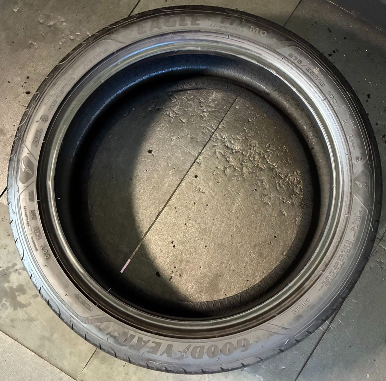 製 約7.5分山 グッドイヤー GOODYEAR イーグル EAGLE F1 ASYMMETRICO3 MO 275 35R19 2本 h_284 FFCRYSTALESIA_COM