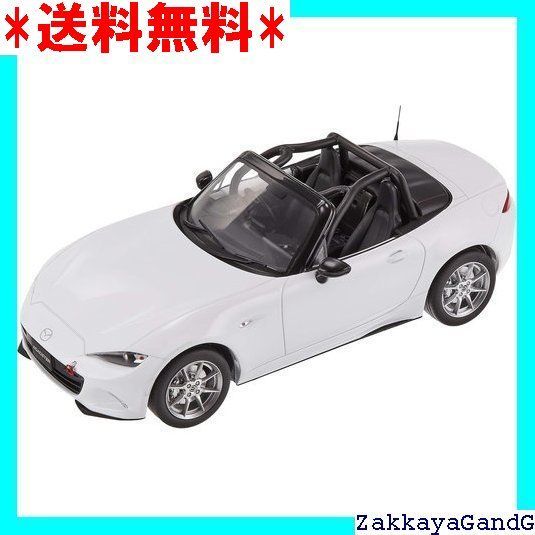 FIRST:18 1/18 マツダ ロードスター NR-A ホワイト 完成品 57