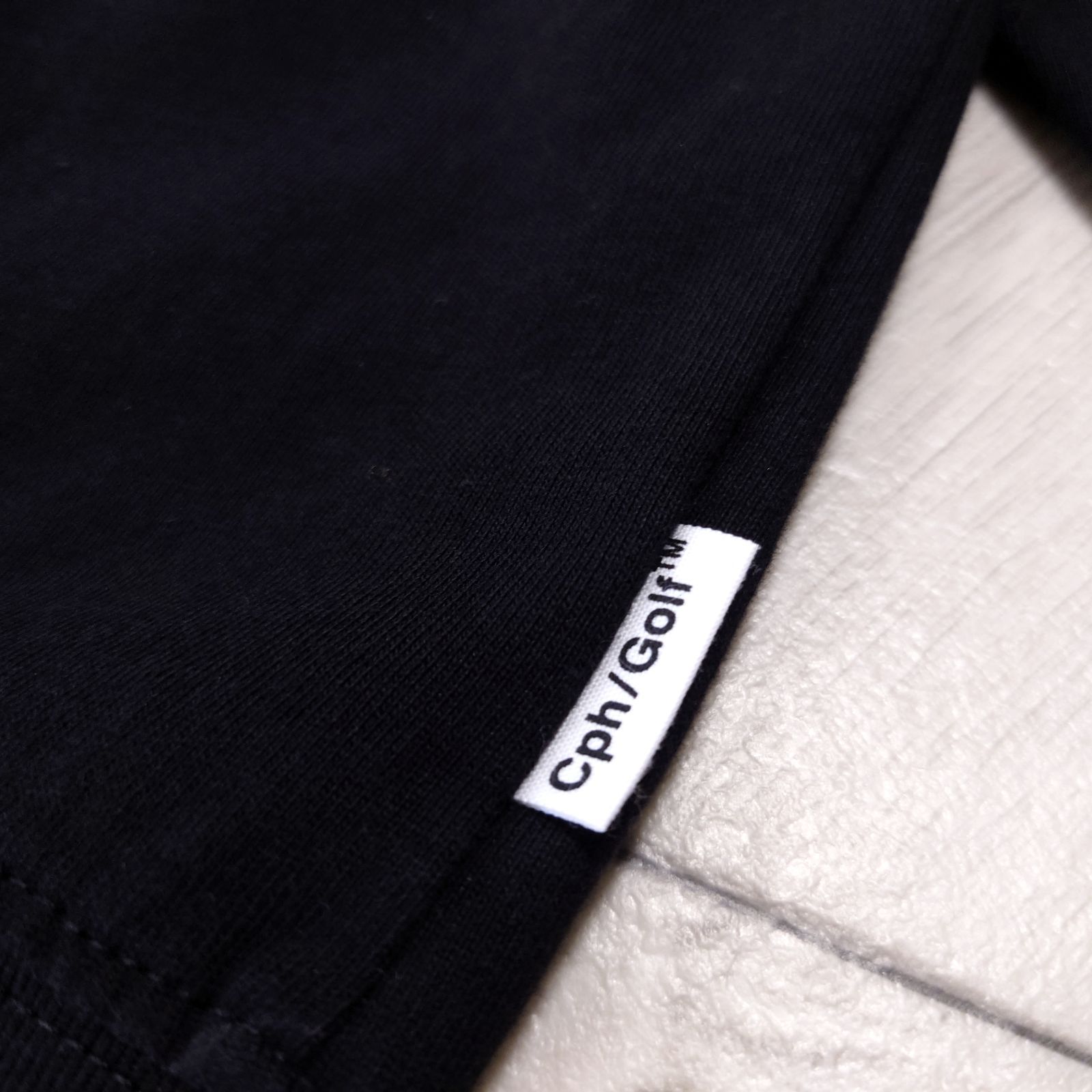 最大35％offセール。 Cph Golf CAPTAINS HELM GOLF モックネック オーバーサイズ ロングスリーブ ブラック