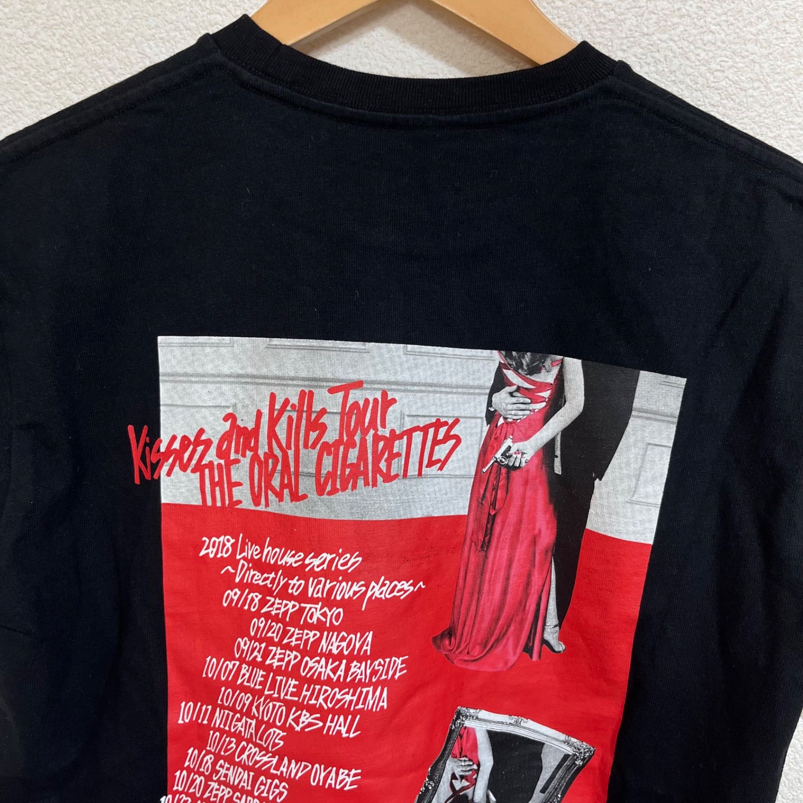 w^)b THE ORAL CIGARETTES ジ オーラルシガレッツ バンドTシャツ バンT