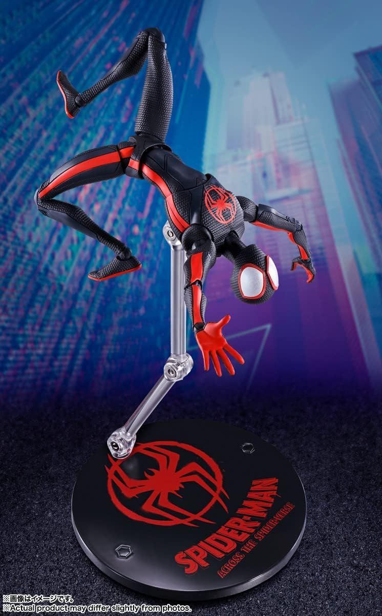 BANDAI SPIRITS(バンダイ スピリッツ) S.H.フィギュアーツ スパイダーマン:アクロス・ザ・スパイダーバース スパイダーマン(マイルス・モラレス) 約155mm ABS&PVC製 塗装済み可動フィギュア