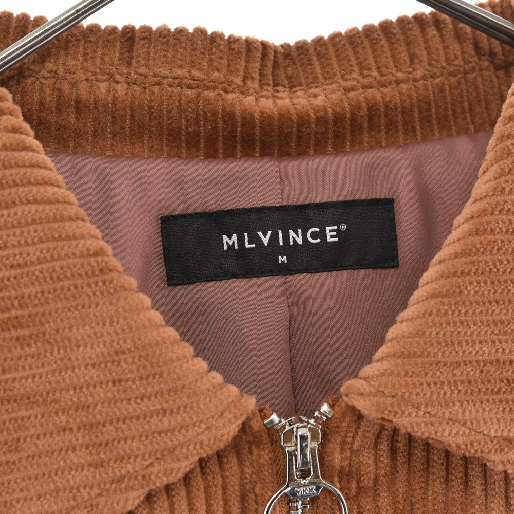 MLVINCE (メルヴィンス) Corduroy ZIP JACKET コーデュロイジップアップジャケット ブラウン - メルカリ