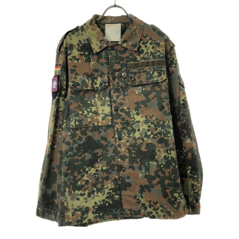 German Military ドイツ軍 迷彩 OAKパターン ポンチョ テント カモフラージュ リバーシブル ドイツ軍 SS迷彩ポンチョ, オークリーフA迷彩柄, レプリカ, ミリタリー