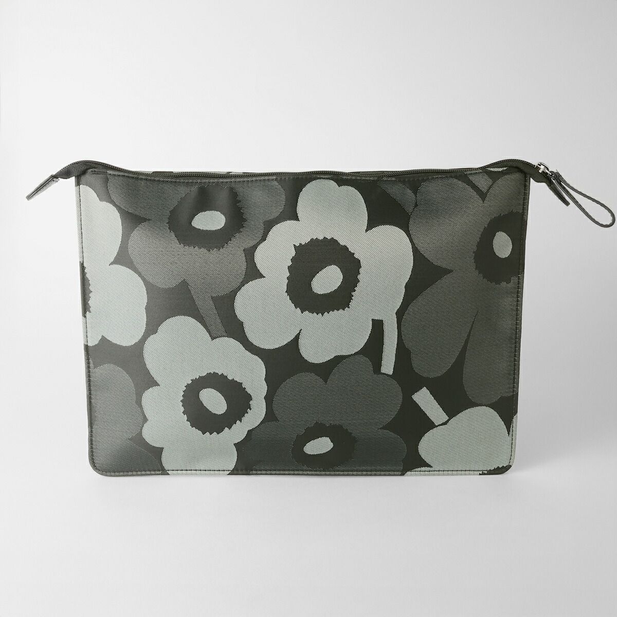 マリメッコ Marimekko ラップトップスリーブ ウニッコ SLEEVE 13 グレー ダークグレー ブラック