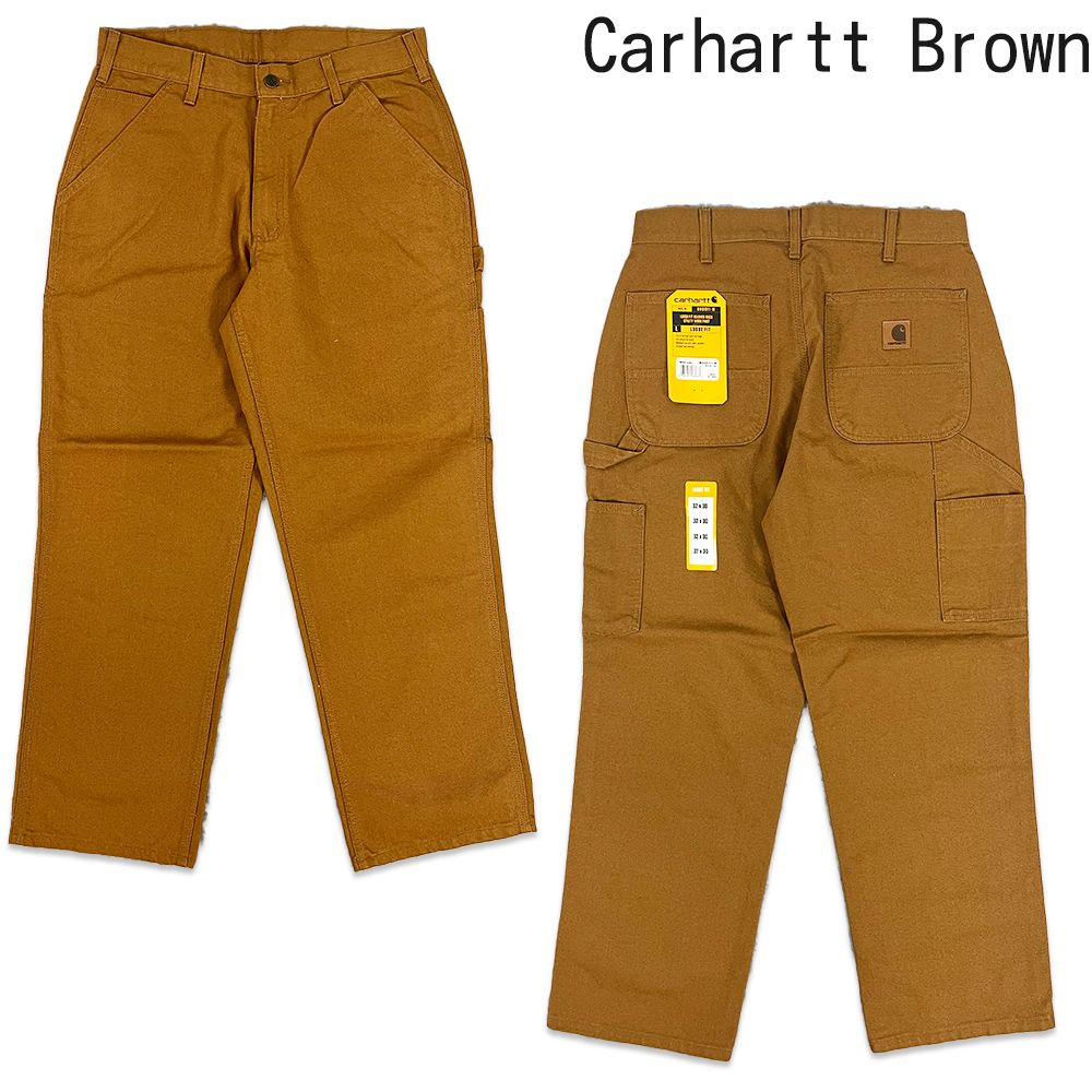 【新品】カーハート ペインターパンツ Carhartt B11 ワークパンツ ブラウン USサイズ Loose Fit メンズ 正規品