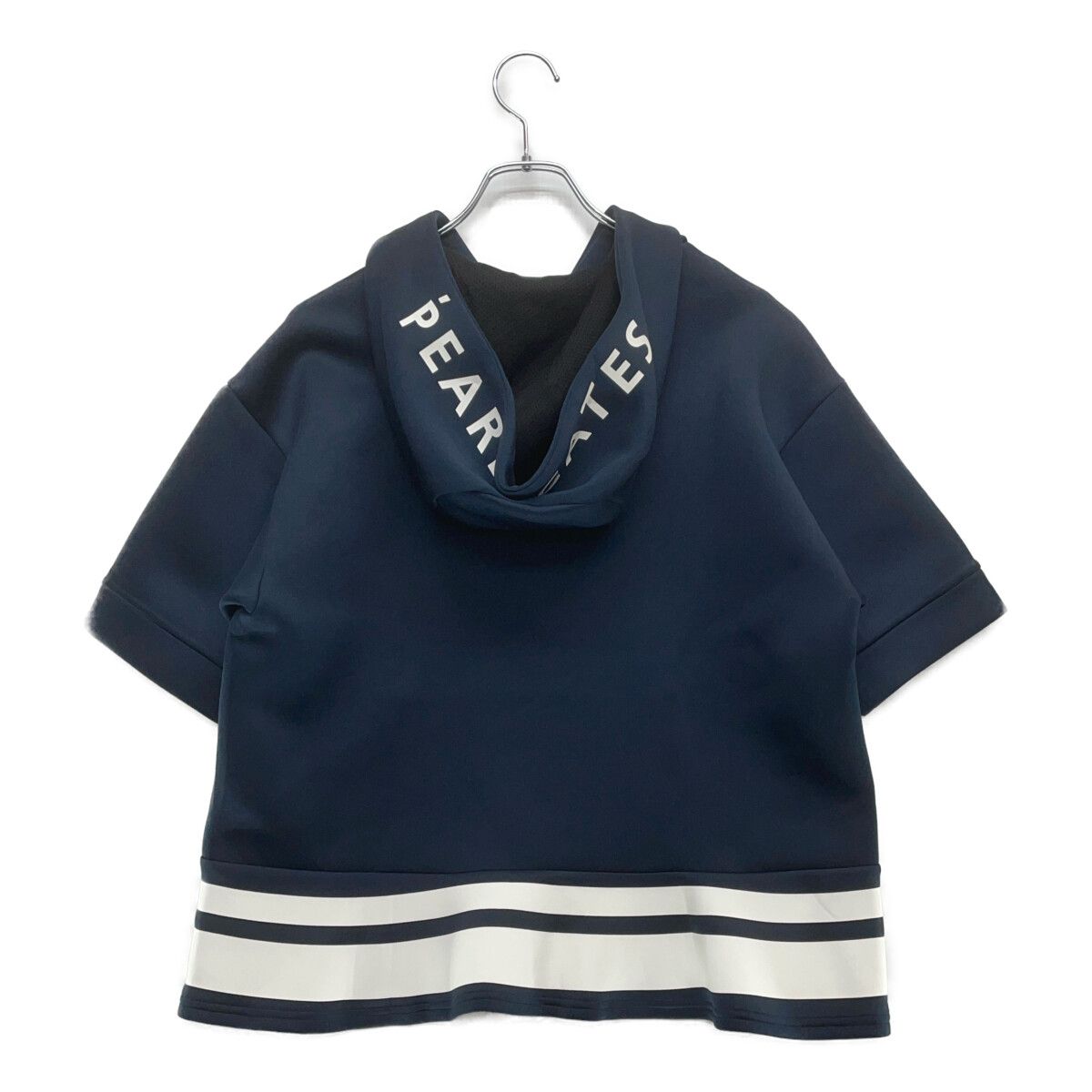 中古 レディース ピージージー PGG スウェット 1(M) 紺 ネイビー 半袖 