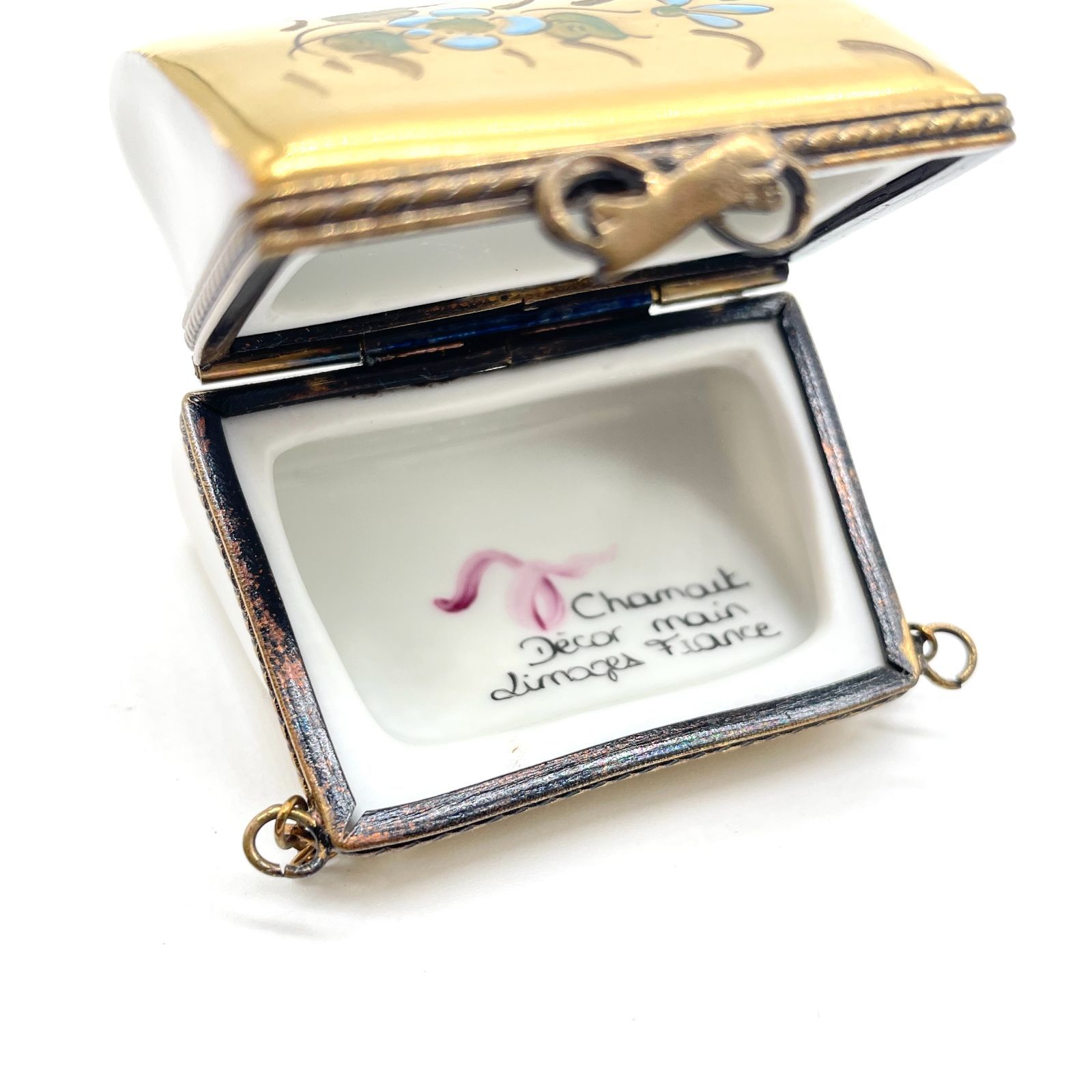 LIMOGES 高品質 リモージュボックス フランス エナメル ハンドペイント