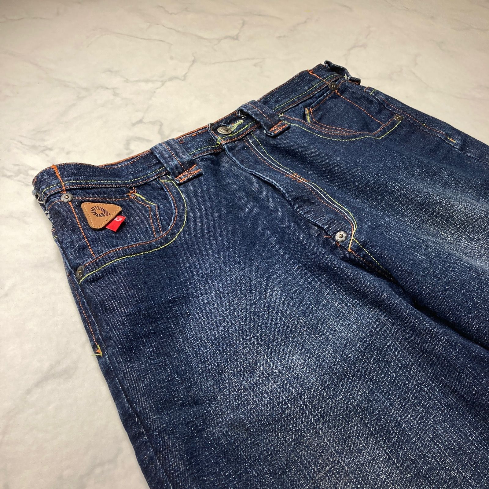 akademikusu 90s デニム バギーパンツ アカデミクス akdmks cb58bb3332a034e43c467dd42a60dd