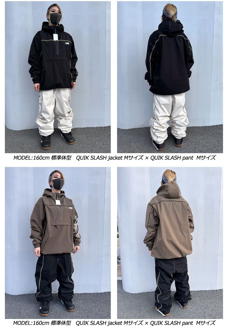 24-25 QUIKSILVER/クイックシルバー QUIK SLASH jacket メンズ 24-25 QUIKSILVER/クイックシルバー QUIK SLASH jacket メンズ