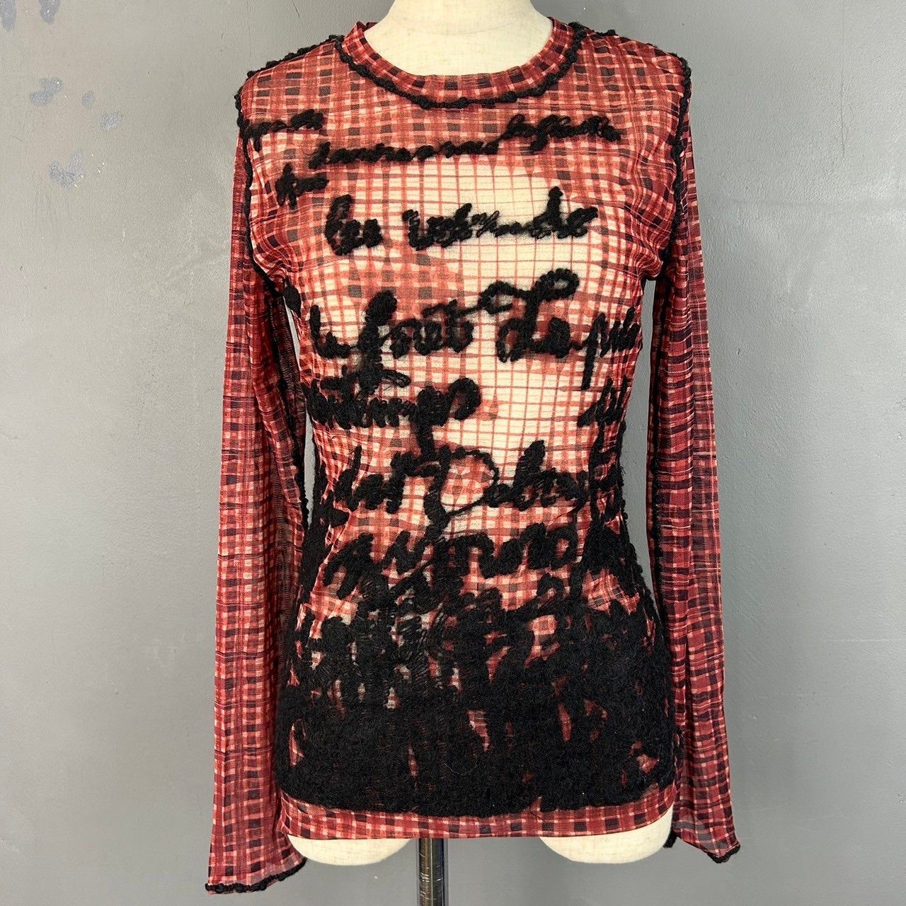 日本製 Jean Paul GAULTIER FEMME ジャンポールゴルチェ 長袖 