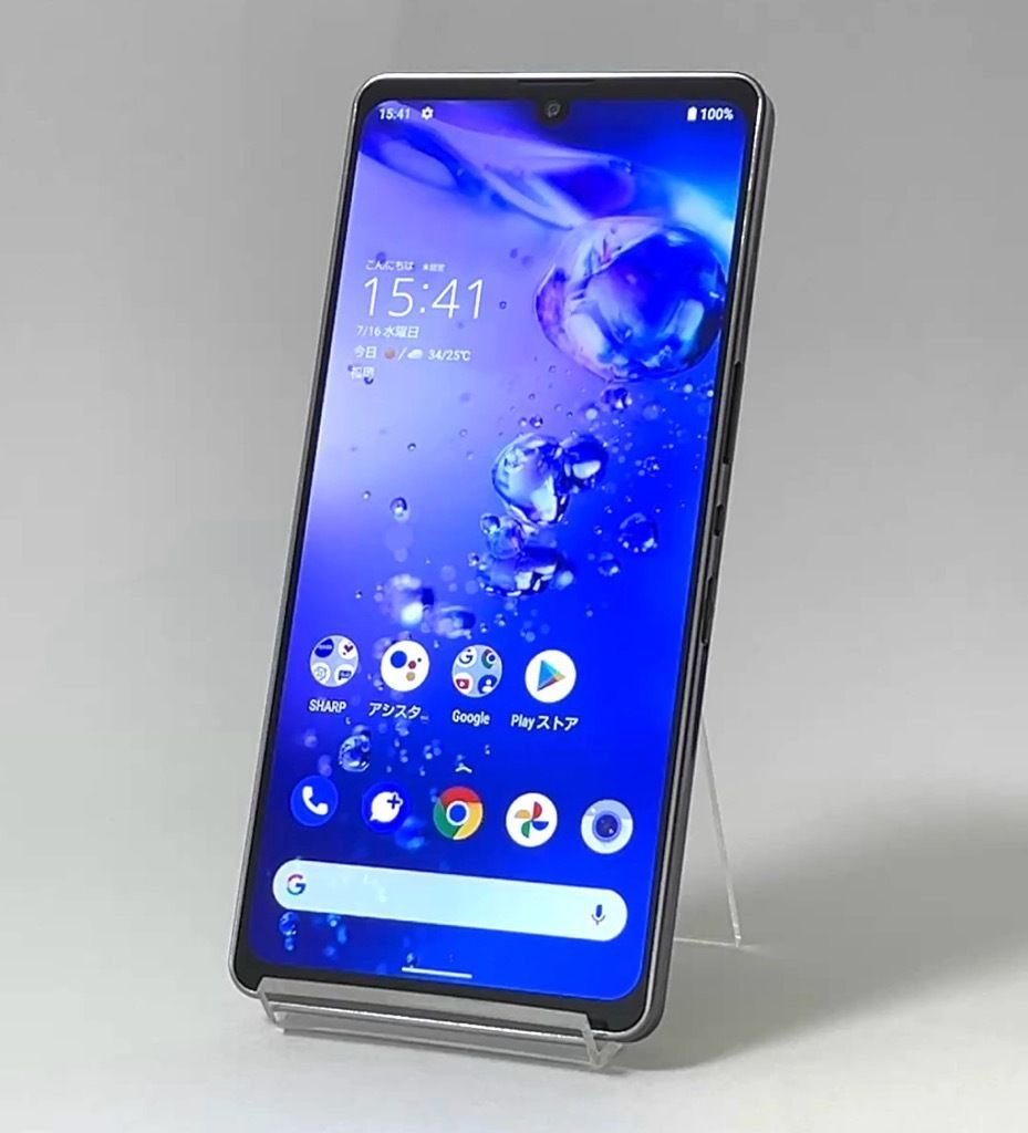 極美品】AQUOS zero6 ブラック SHG04 au SIMフリー 128GB / 8GB