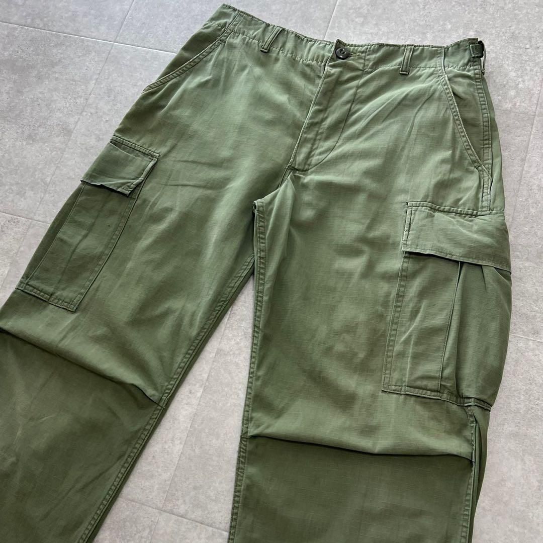 希少 アメリカ軍 ジャングルファティーグパンツ 60s 4th