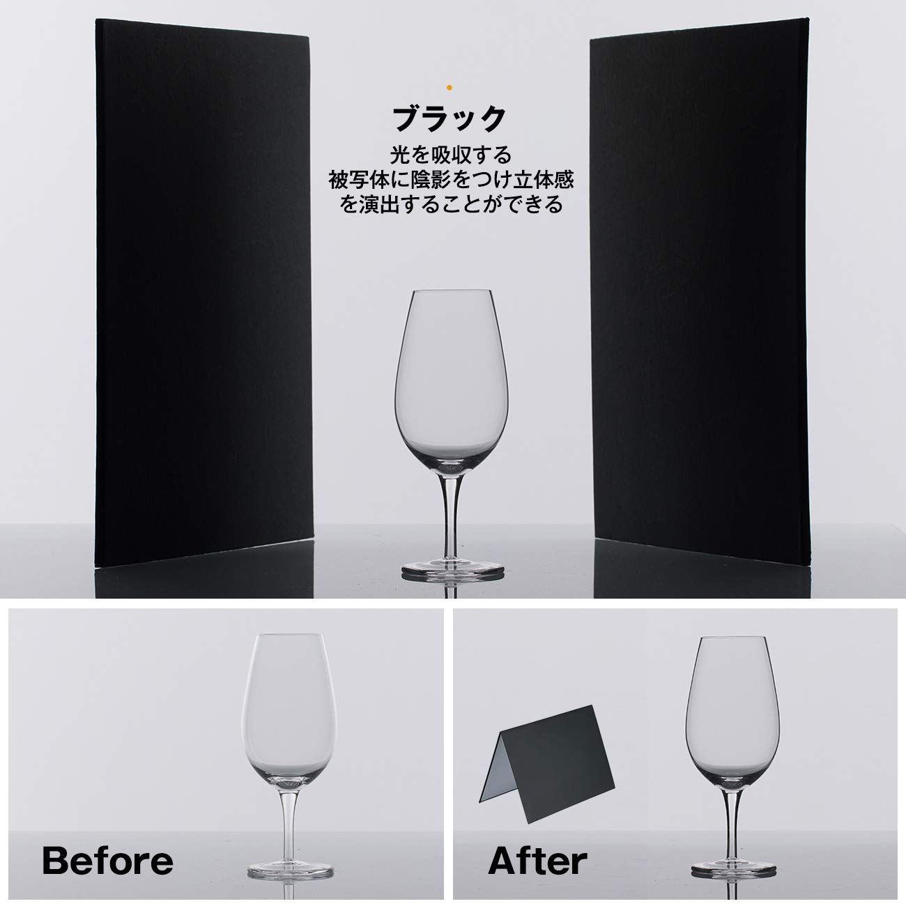 レフ板 反射板 銀 白 黒 照明道具 TARION 自立 A 補光 吸光 輪郭強調 折り畳み可 コンパクトブツ撮り用