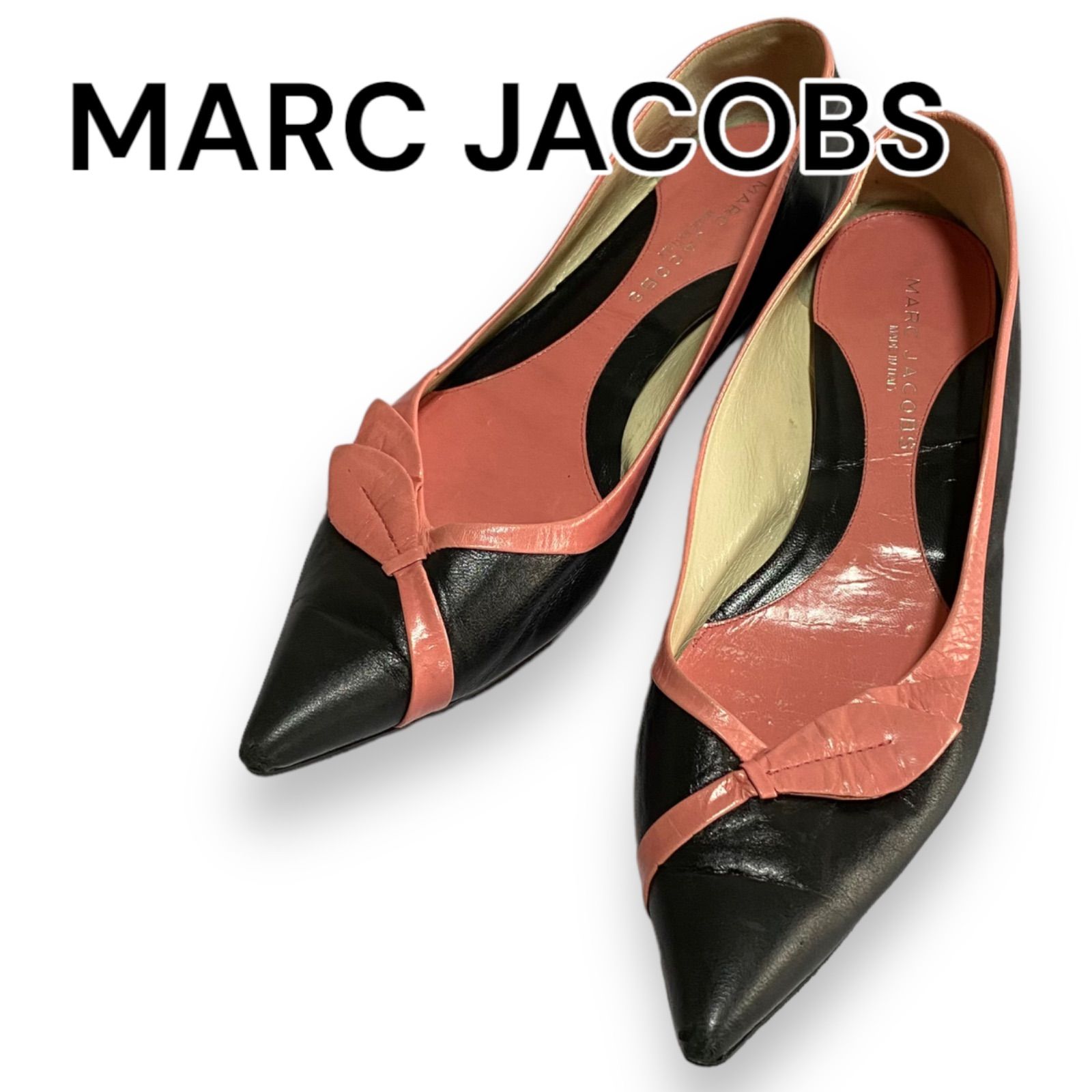 MARC JACOBS マークジェイコブス フラットシューズ リボンデザイン