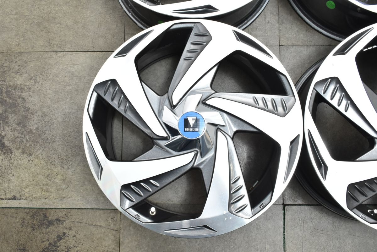 MODLLISTA トヨタ プリウス PHV 純正 モデリスタ オプション ウイングダンサー7 18in 7J 45 PCD100 4本 カローラ スポーツ ツーリング