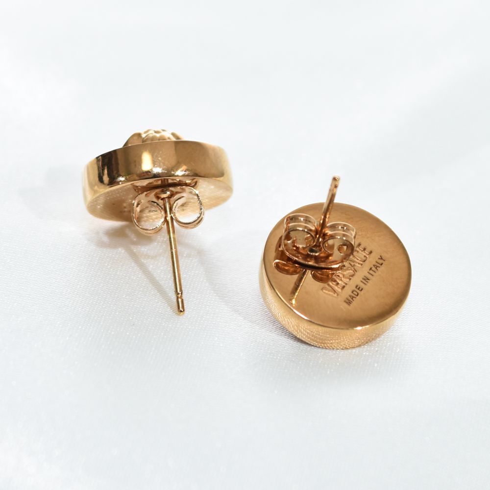 ヴェルサーチ メデューサ ゴールドスタッズピアス ヴェルサーチ VERSACE 1005333-1A00620-3J000 メドゥーサ ビギー