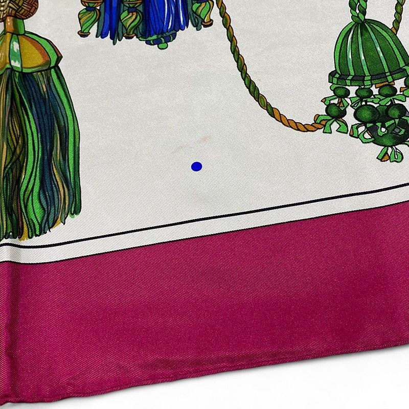 HERMES エルメス スカーフ カレ90 Passementerie パスマントリー NPｰGｰ