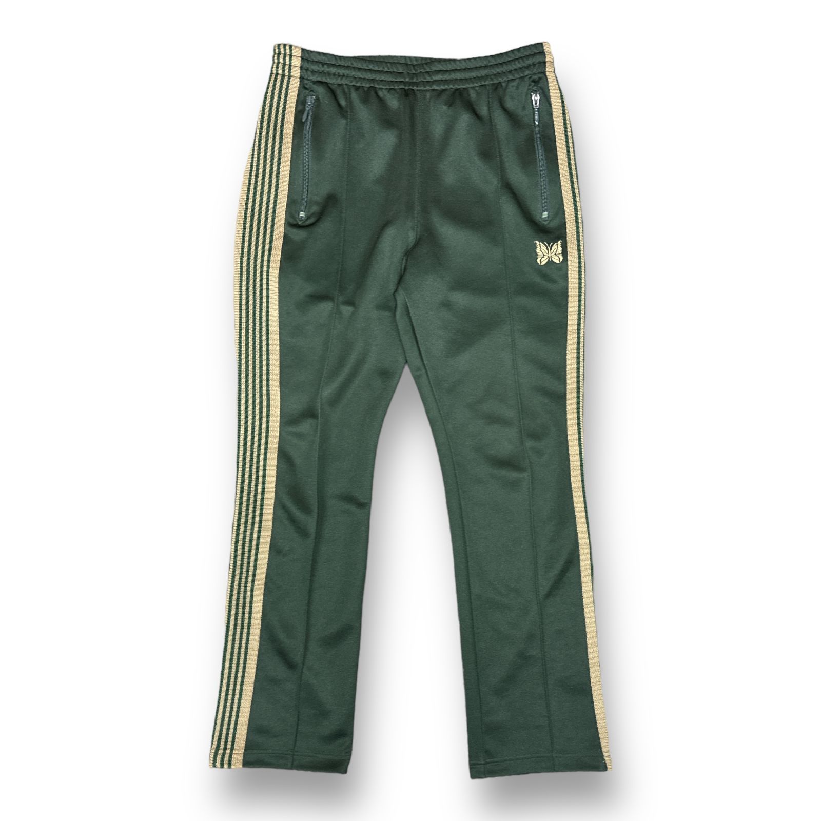 Needles ニードルス トラックパンツ ナロー ダークグリーン 美品