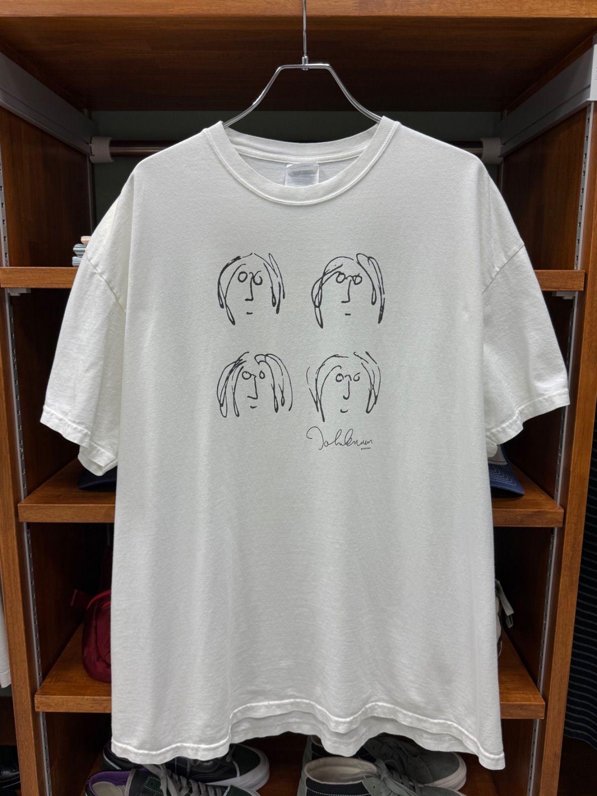 トップス 00's Imagine john lennon S/S Tee JOHN LENNON IMAGINE PRINT SS TEE(ジョンレノンイマジン