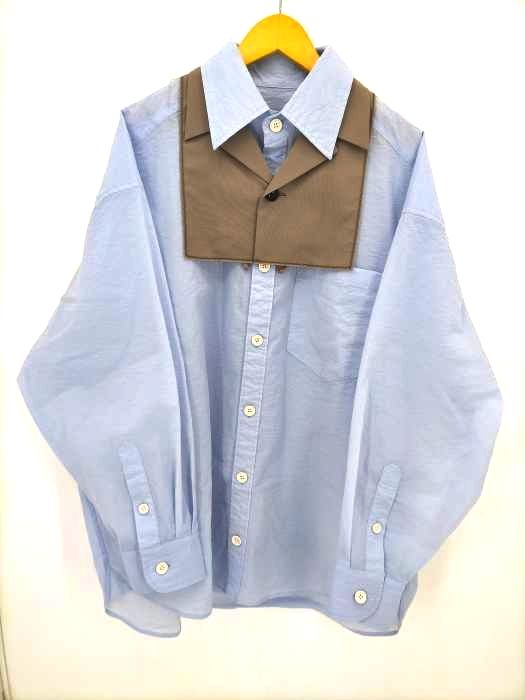 22SS Kolor カラー ドッキングシャツ ３　ベージュ 即完売品