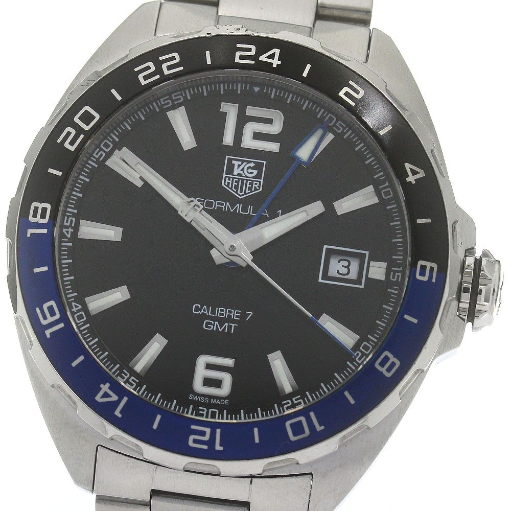 タグホイヤー TAG HEUER WAZ211A フォーミュラー1 キャリバー7 GMT 自動巻き メンズ_866907