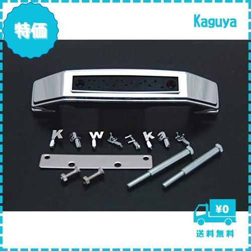 【迅速発送】ドレミコレクション フォークカバーエンブレム Kawasaki 文字 ゼファー750 ゼファー400 ゼファー400&chi; メッキ 取付けステー付属 20062