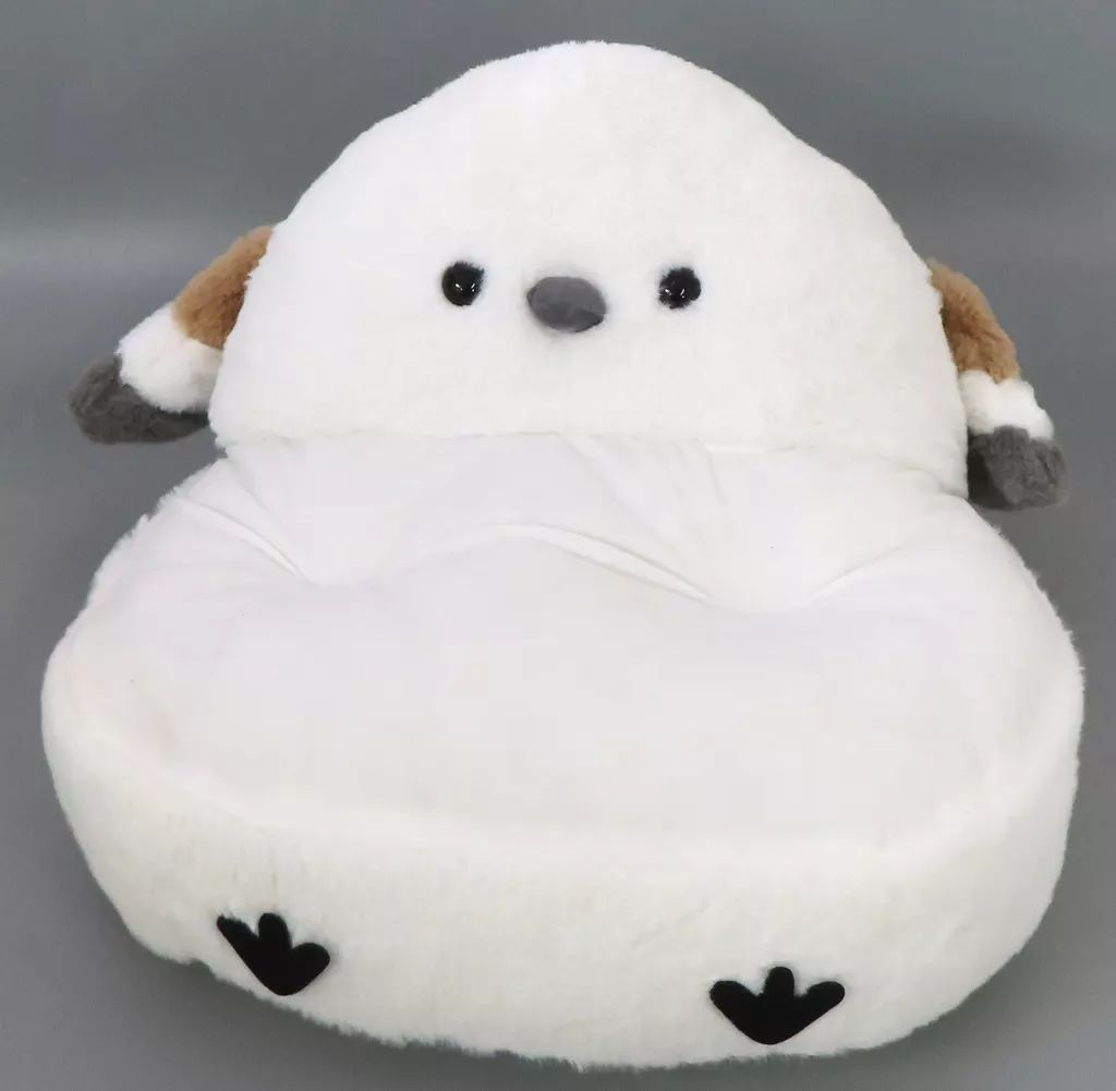 中古】クッション・本体 シマエナガ(ノーマル) おすわりくっしょ