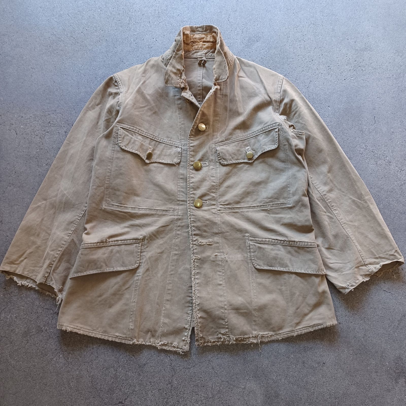 購入決定 希少【JAPAN VINTAGE】40`s旧日本軍 九八式軍衣 コットン