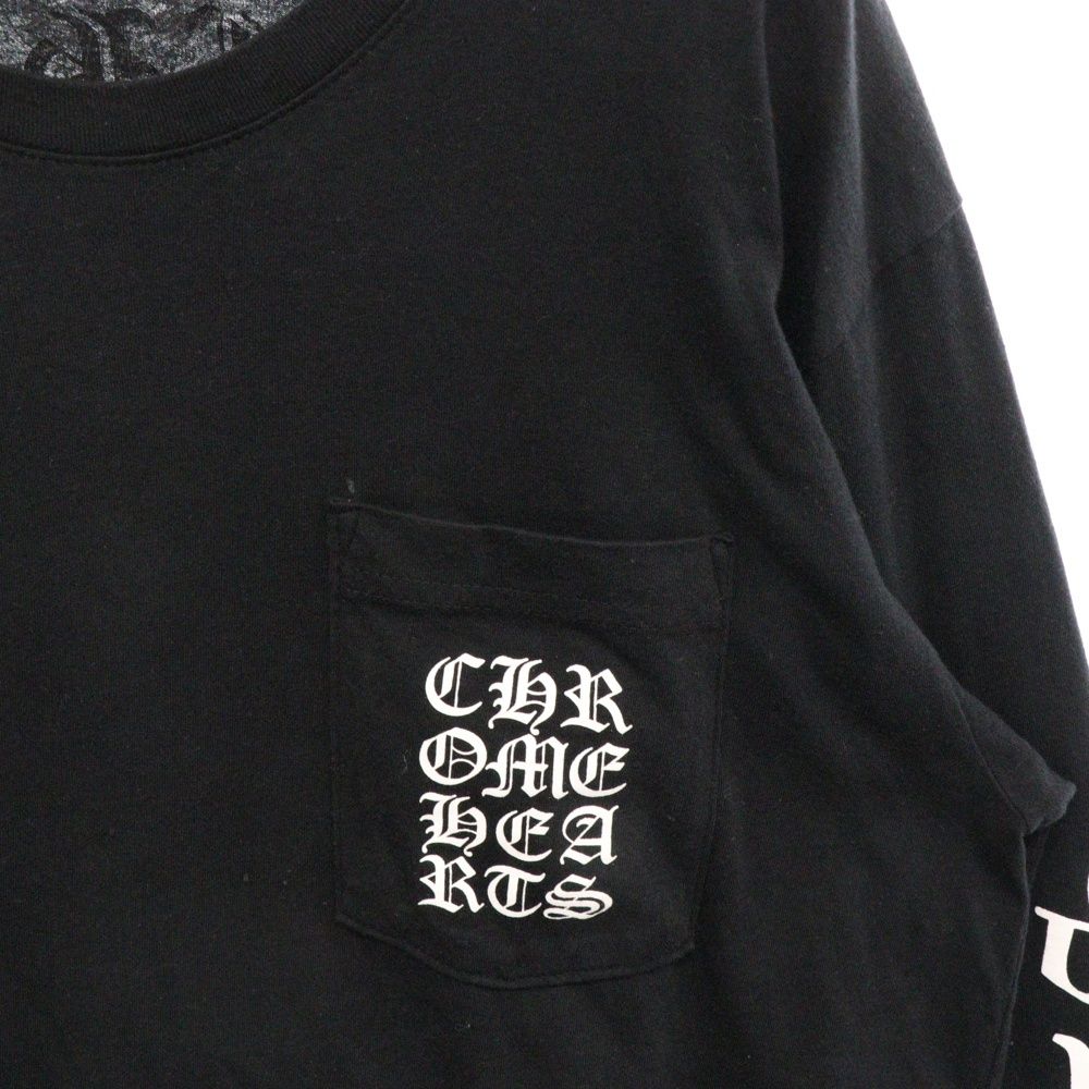 chrome heartsクロムハーツ スクエアロゴ Tシャツ L