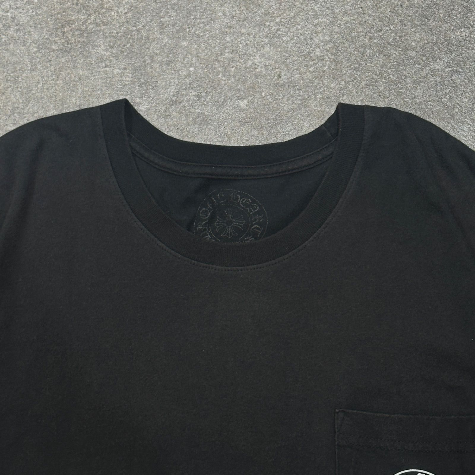 CHROME HEARTS グラデーション サークルロゴ プリント Tシャツ クロム